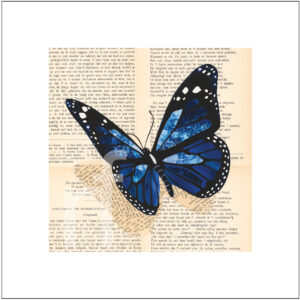 art print vlinder